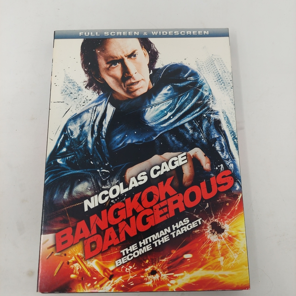 Bangkok Dangerous (DVD, 2008) Action Crime Thriller Movie Nicholas Cage
